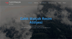 Desktop Screenshot of cahitmalcok.com